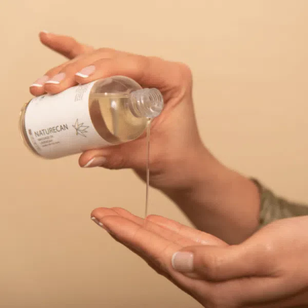 CBD Lavendel Massageolie - Image 2