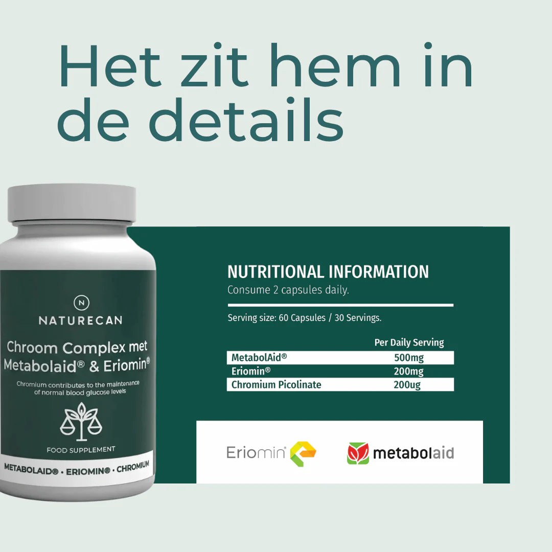 Chroom Complex met Metabolaid® & Eriomin® - Image 3
