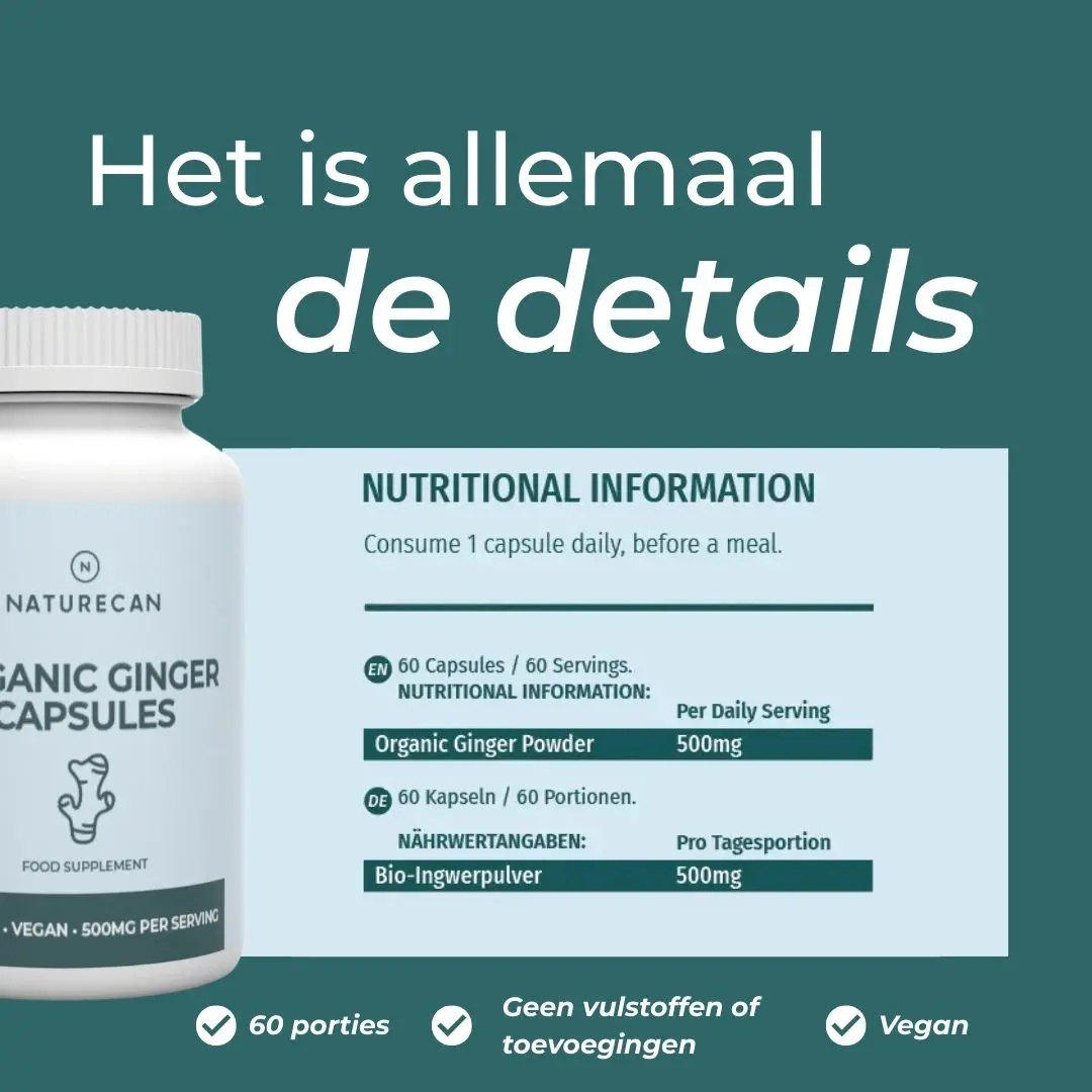 Organic Ginger Supplement - Image 5
